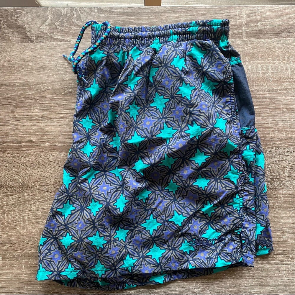 VINTAGE Speedo Swim Trunks - XL